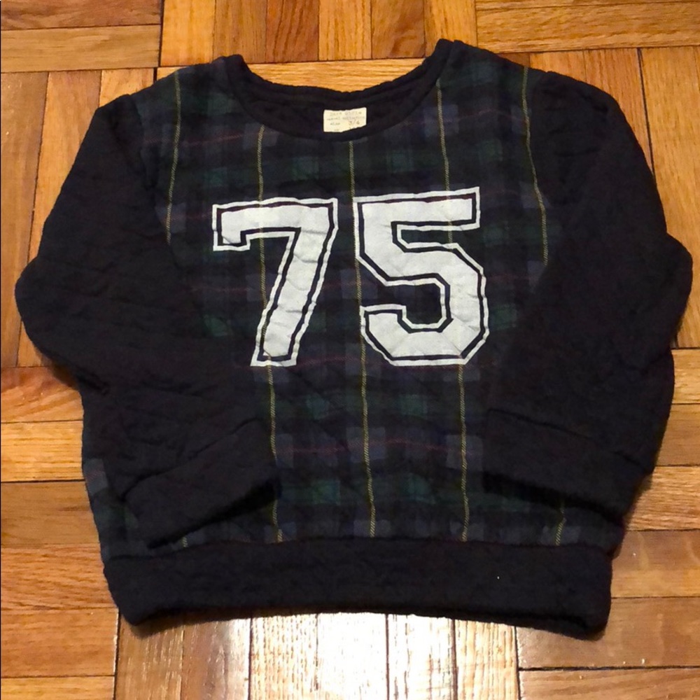 Zara Quilted Sweatshirt